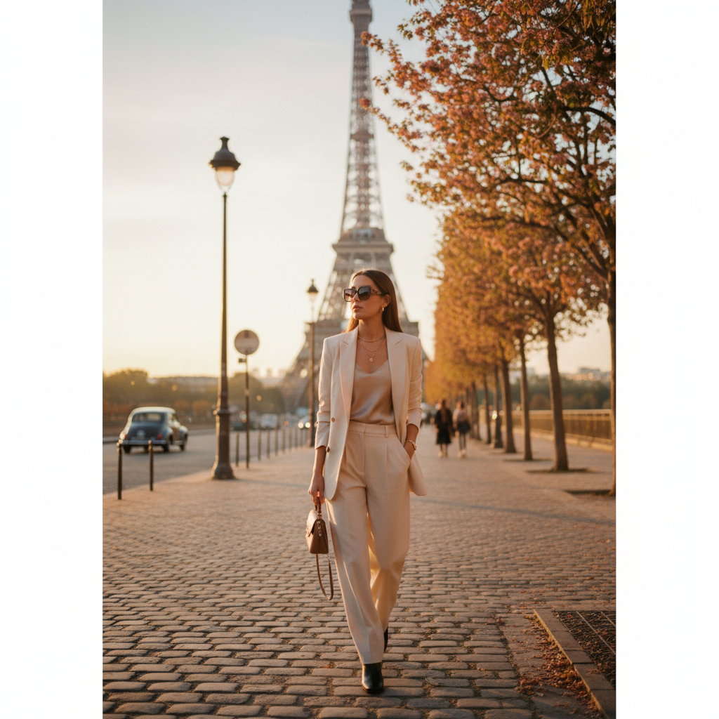 Put yourself in Paris and visualize your 2026 travel goals with a realistic AI scene.