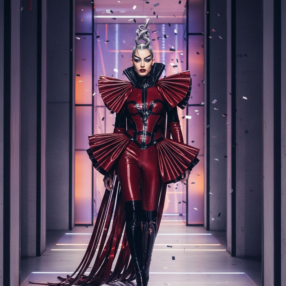 Latex Fashion Model - SceneYou.art