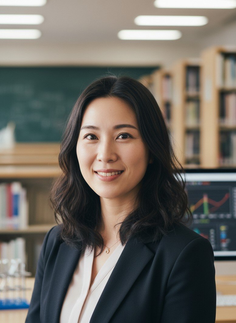 学術研究者向けの著者用写真