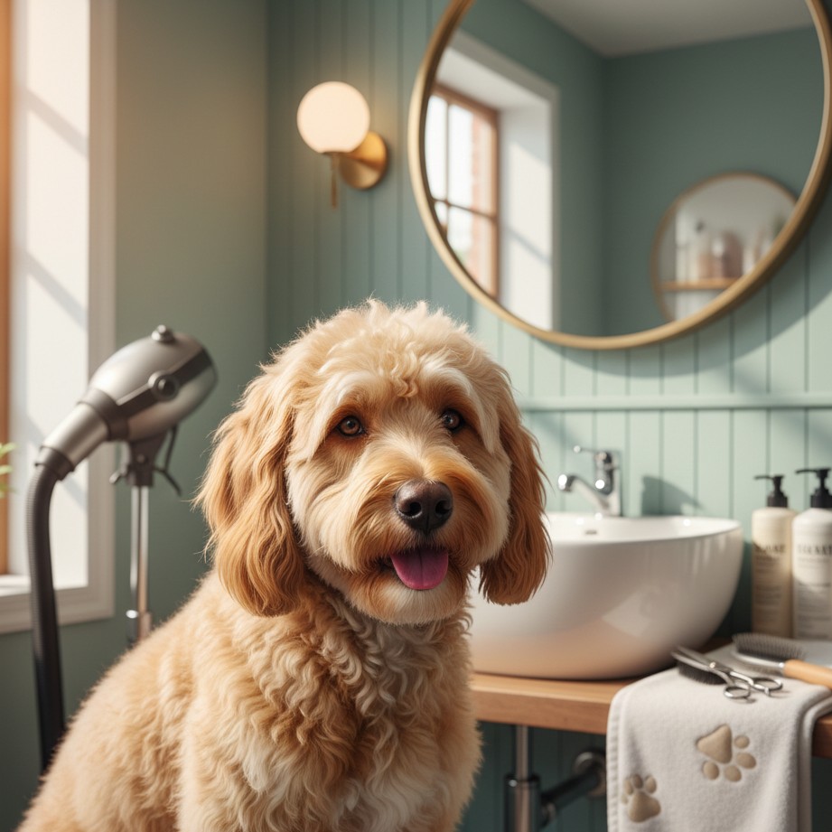 A scroll-stopping thumbnail for upcoming grooming appointments and routine update posts.