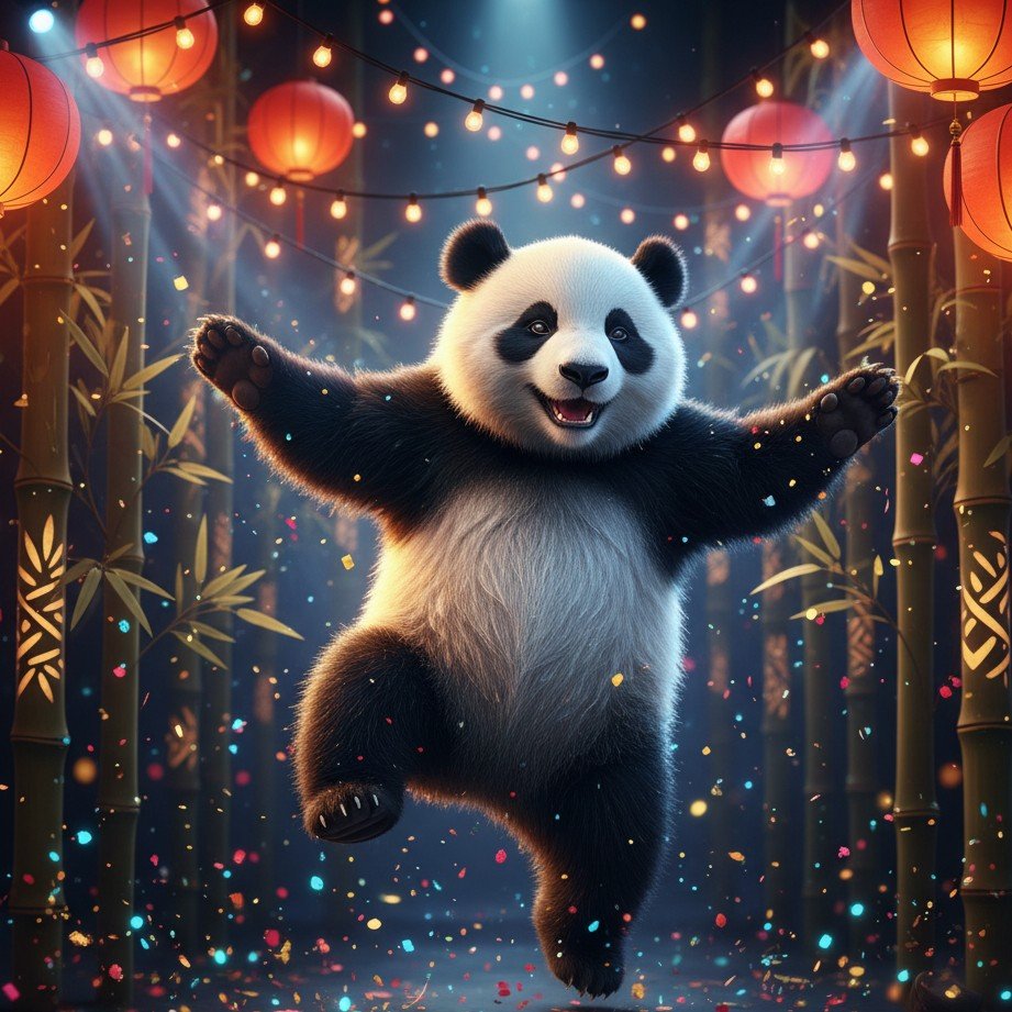 A complete set of banners for profile headers and event promos, bringing the panda dance vibe to your whole channel.