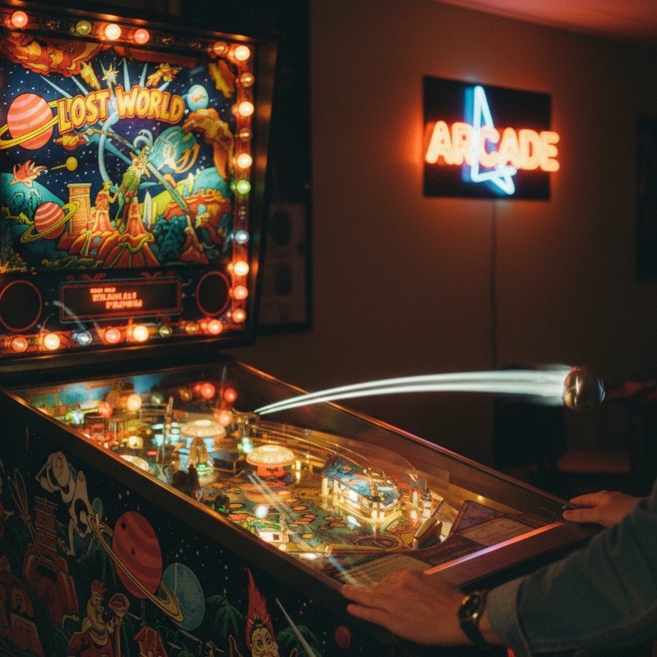 Retro Pinball Machine - SceneYou.art