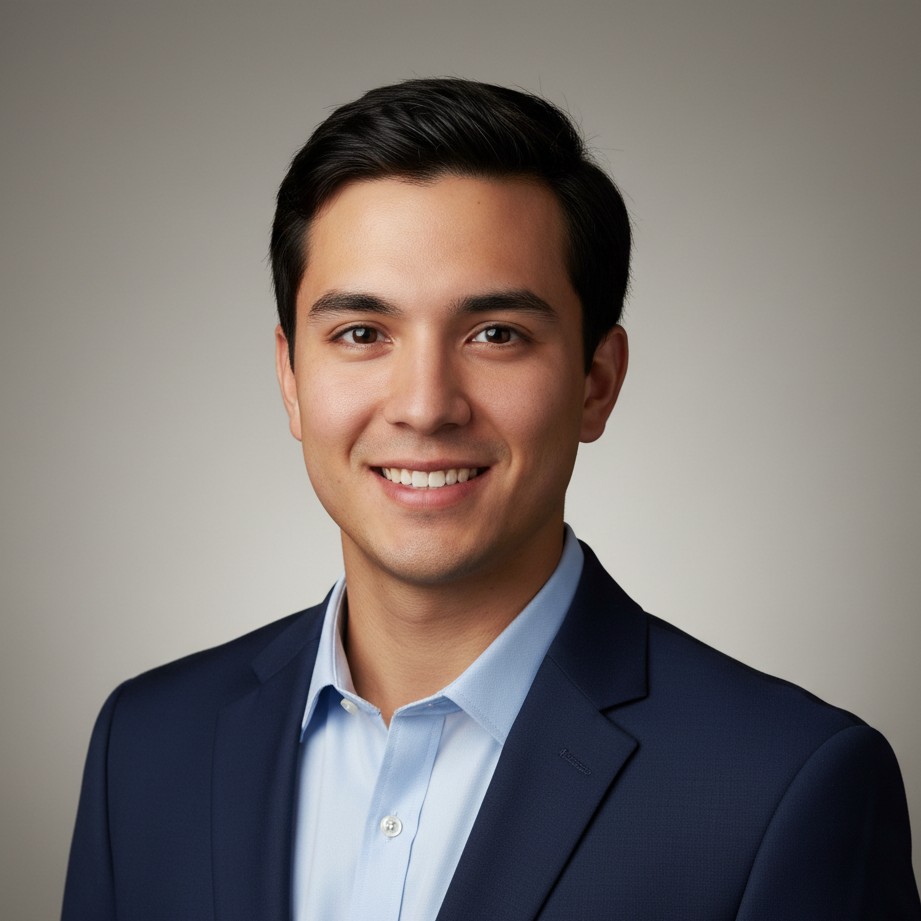 Consulting style graduation headshot